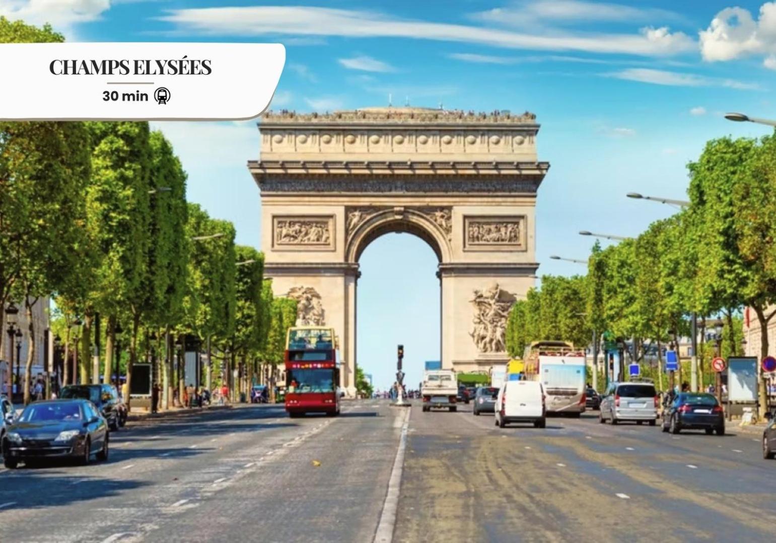 153 Suite Mylene - Superbe Appartement A Paris Exterior foto